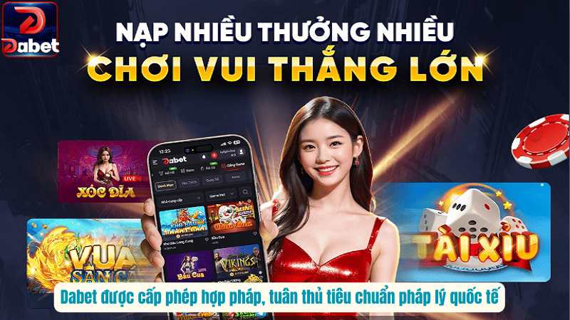 Dabet được cấp phép hợp pháp, tuân thủ tiêu chuẩn pháp lý quốc tế